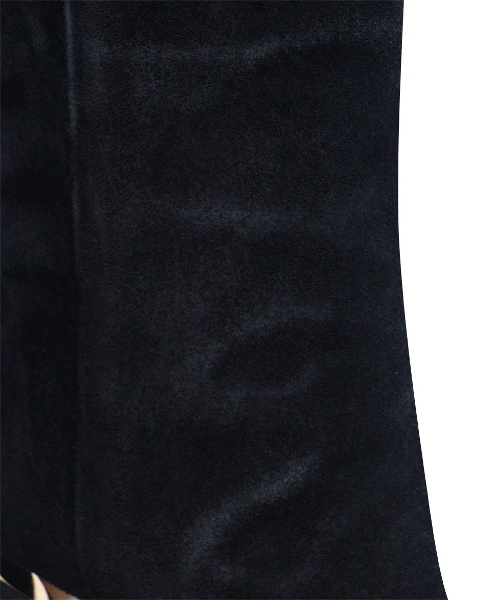 Jimmy Choo Black Suede Boots sz 11