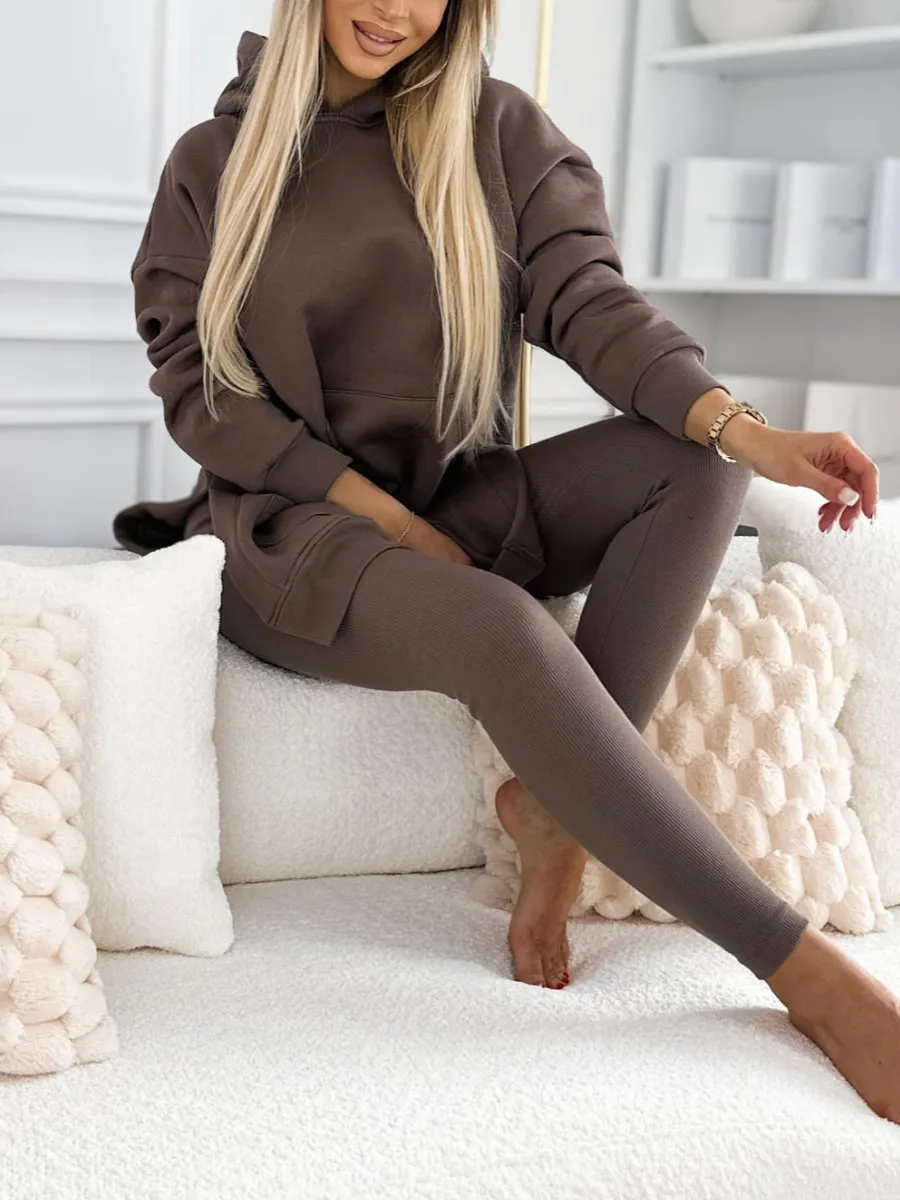 Kaelia | Elegant Hoodie & Legging Set - Stylish 2-Piece Athleisure Outfit for Women