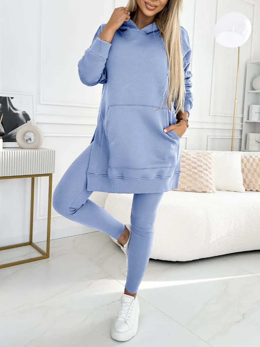 Kaelia | Elegant Hoodie & Legging Set - Stylish 2-Piece Athleisure Outfit for Women