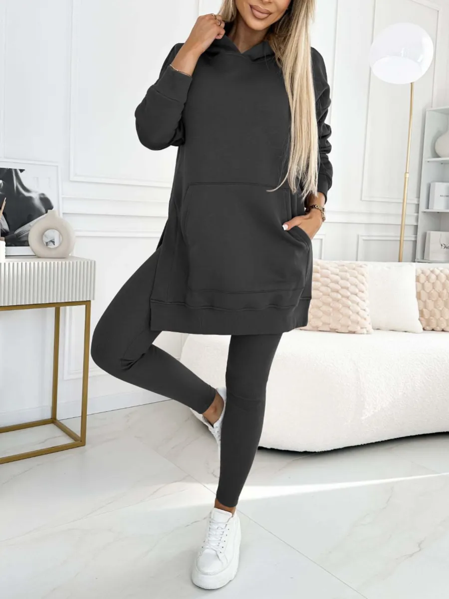 Kaelia | Elegant Hoodie & Legging Set - Stylish 2-Piece Athleisure Outfit for Women