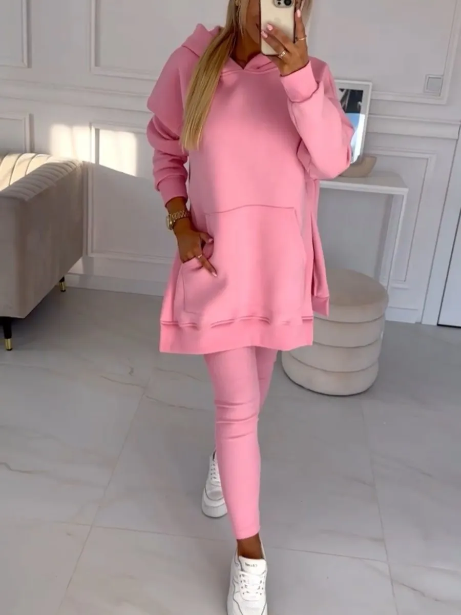 Kaelia | Elegant Hoodie & Legging Set - Stylish 2-Piece Athleisure Outfit for Women