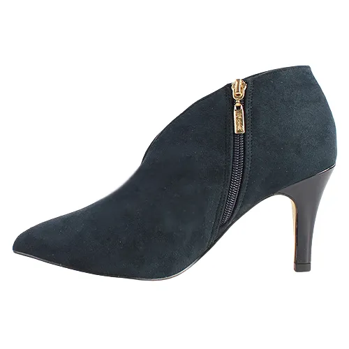 Kate Appleby Dressy Heeled Shoe- Boots  - Laxey - Navy Suede
