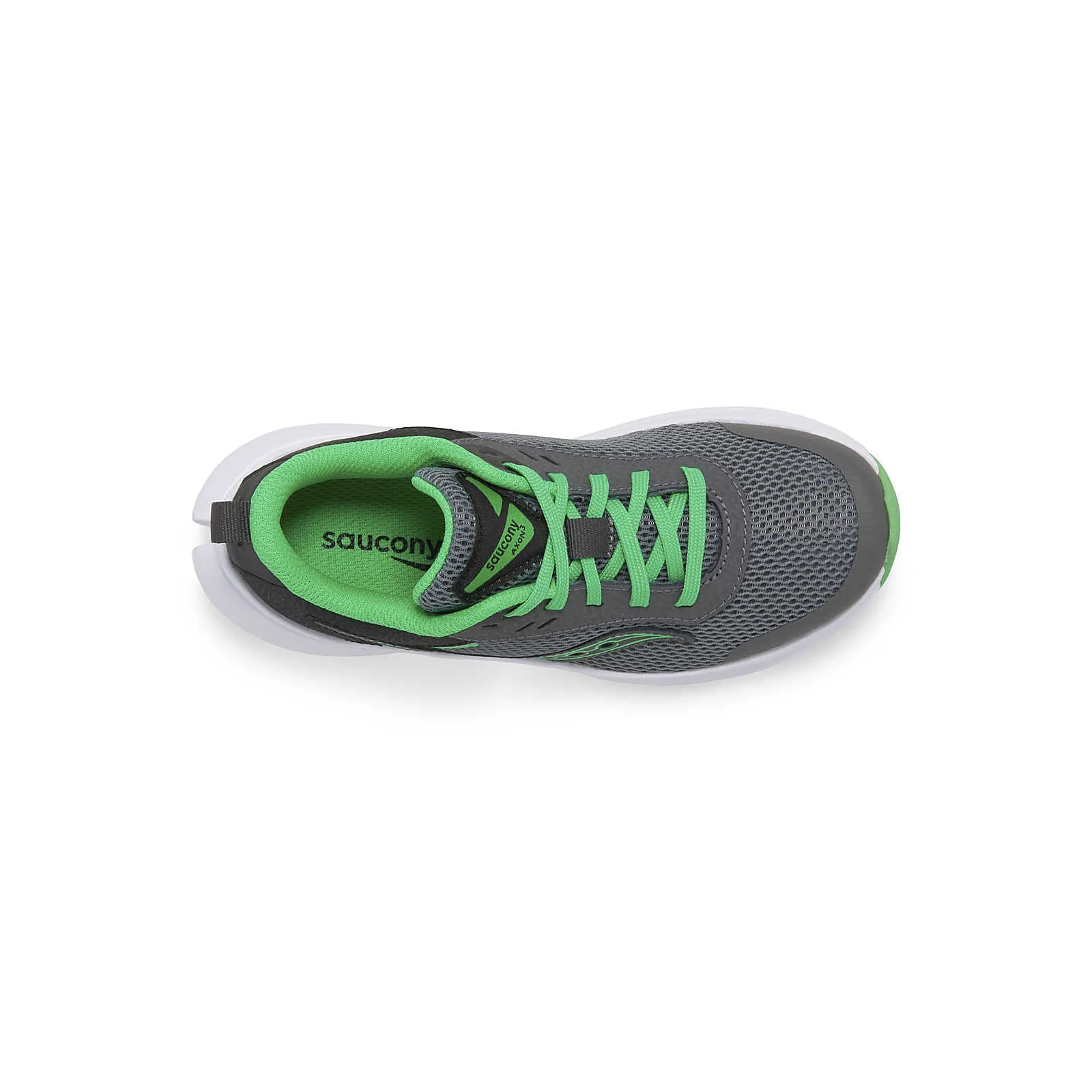 Kids' Axon 3 Grey/Green (1Y-7Y)
