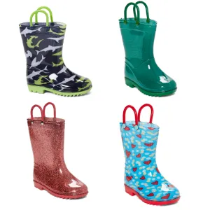 Kids Rain Boots Set Of 2