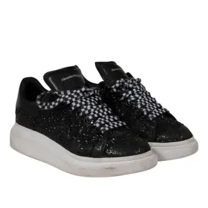 Larry Glitter Oversized Sneakers US 7 EU 37 Black White