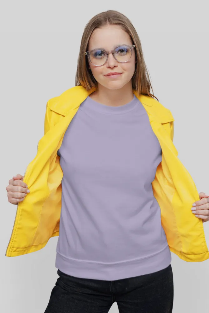Lavender Sweatshirt for women