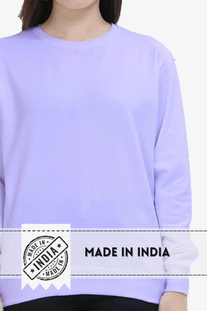 Lavender Sweatshirt for women