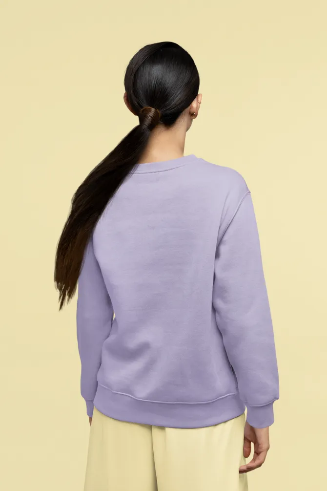 Lavender Sweatshirt for women