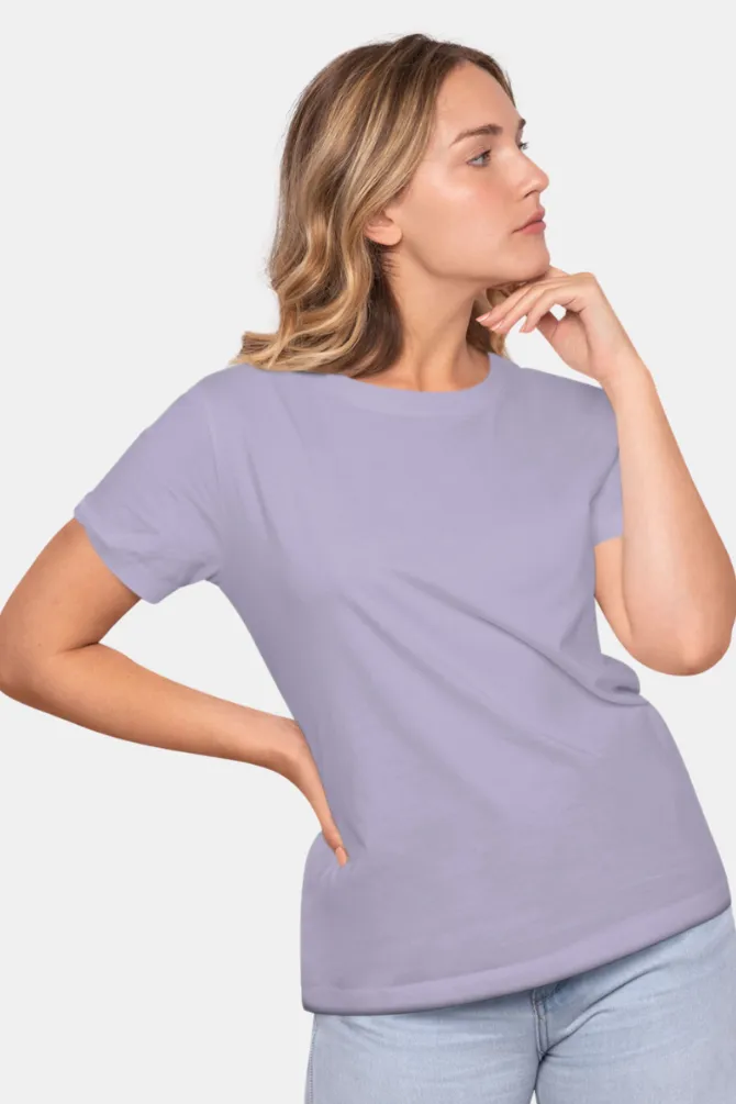 Lavender T-shirt for women
