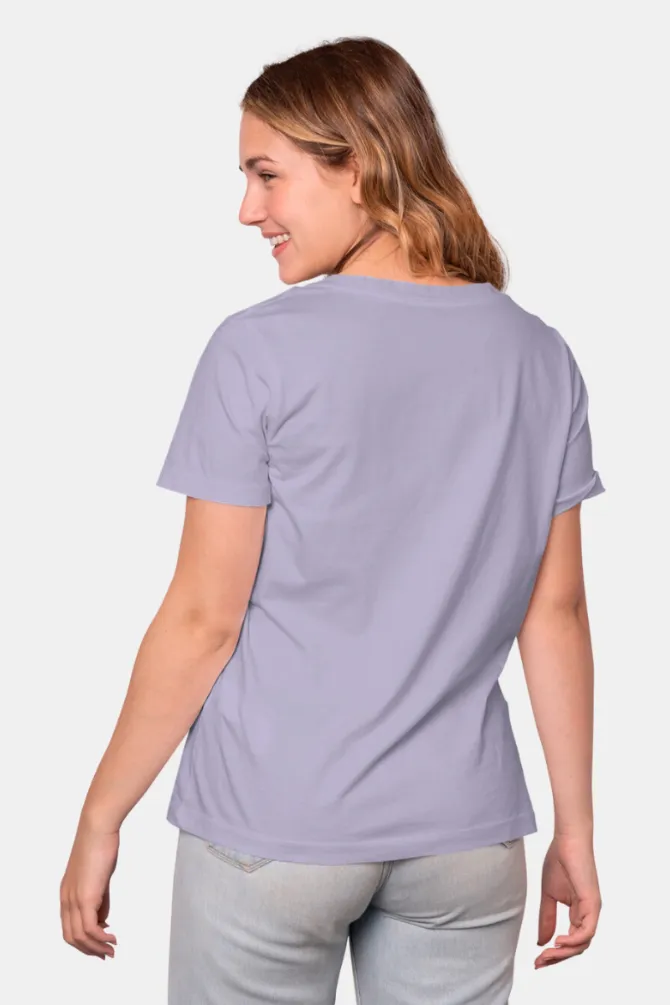 Lavender T-shirt for women