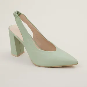 Lodi Mint Leather Shoes