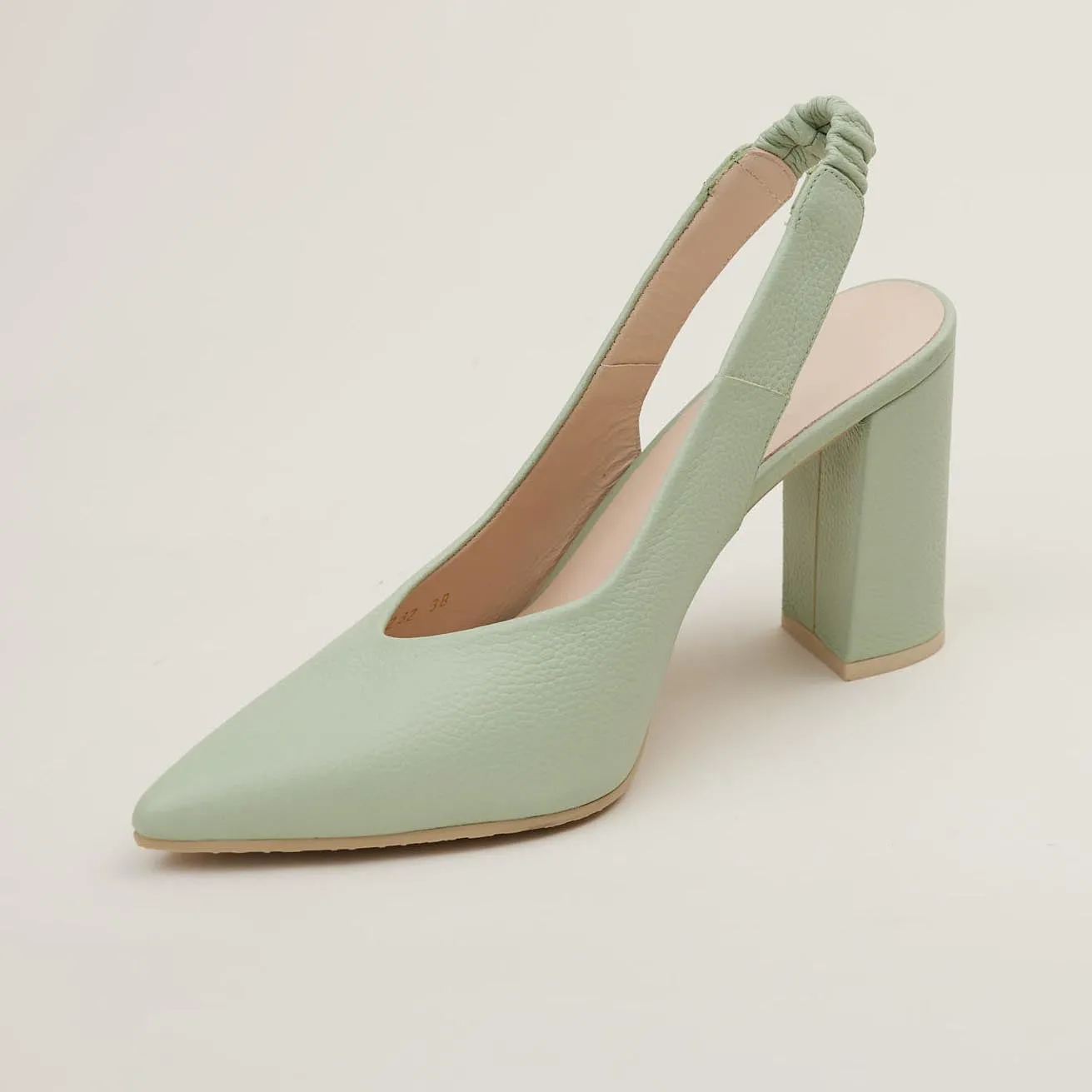 Lodi Mint Leather Shoes