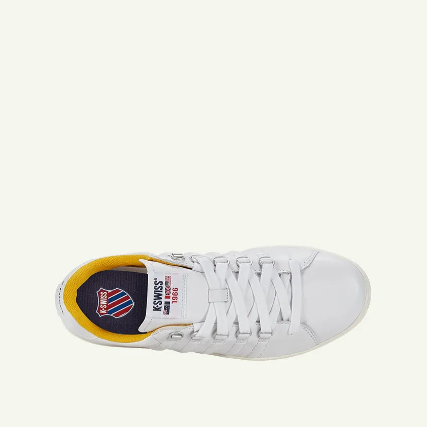 Lozan II Men's Shoes - White/Deep Lagoon/Daylilly