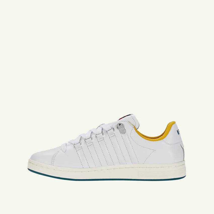 Lozan II Men's Shoes - White/Deep Lagoon/Daylilly