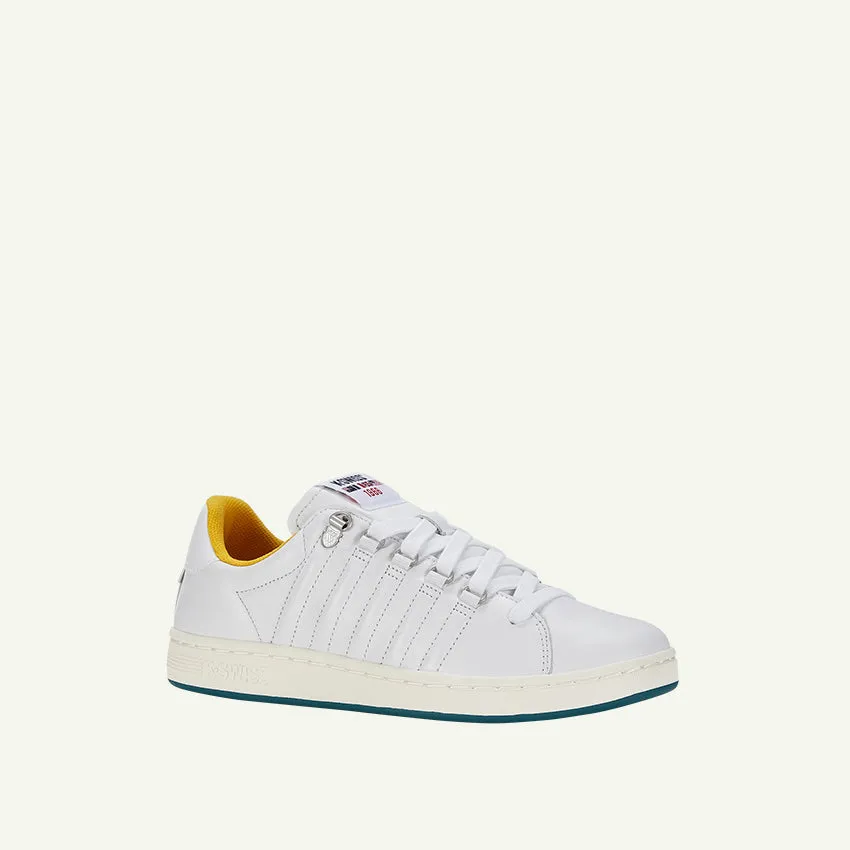 Lozan II Men's Shoes - White/Deep Lagoon/Daylilly