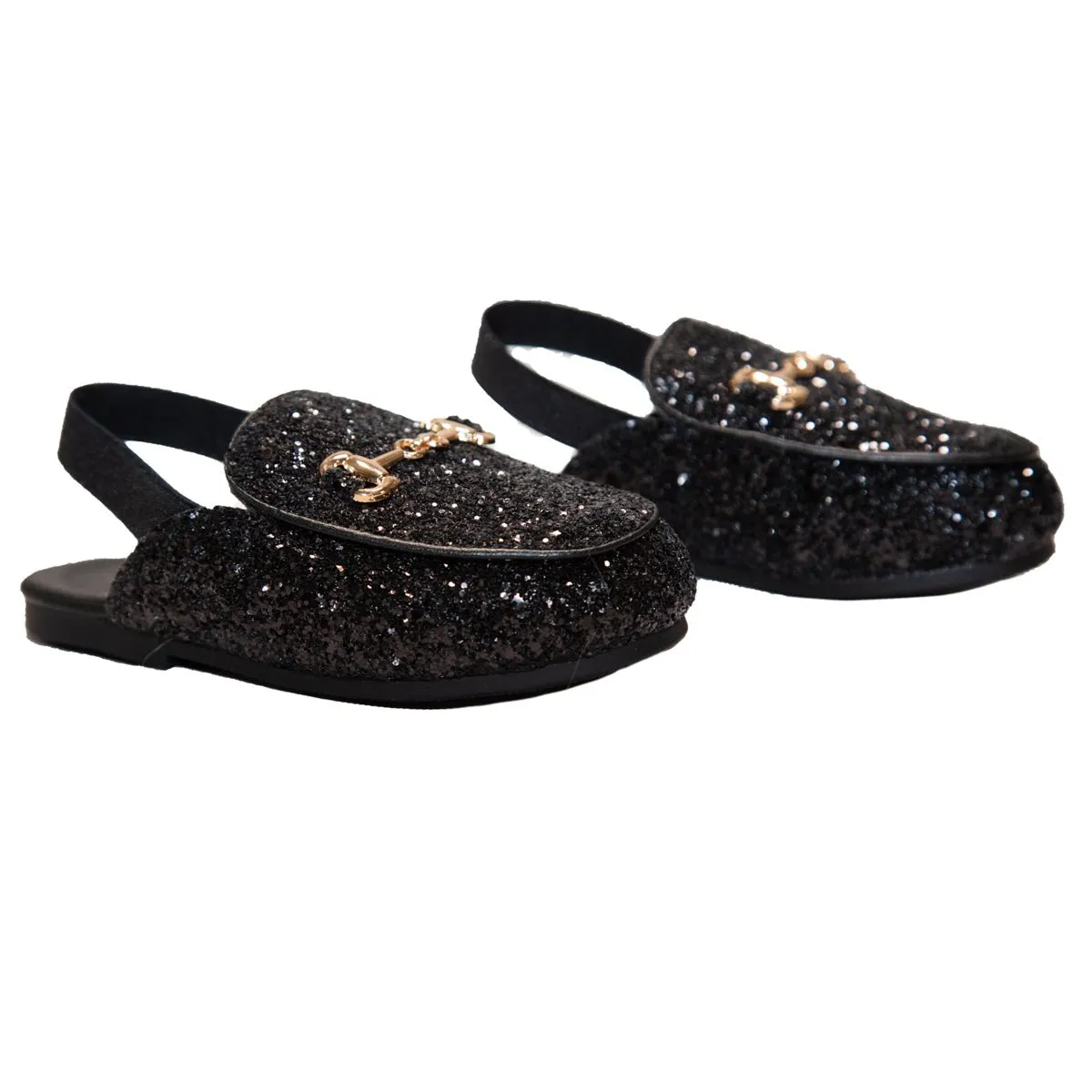 MADISON GLITTER SLINGBACK SHOES