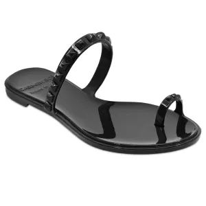 Maria Flat Sandal Black