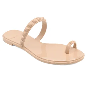 Maria Flat Sandal Blush