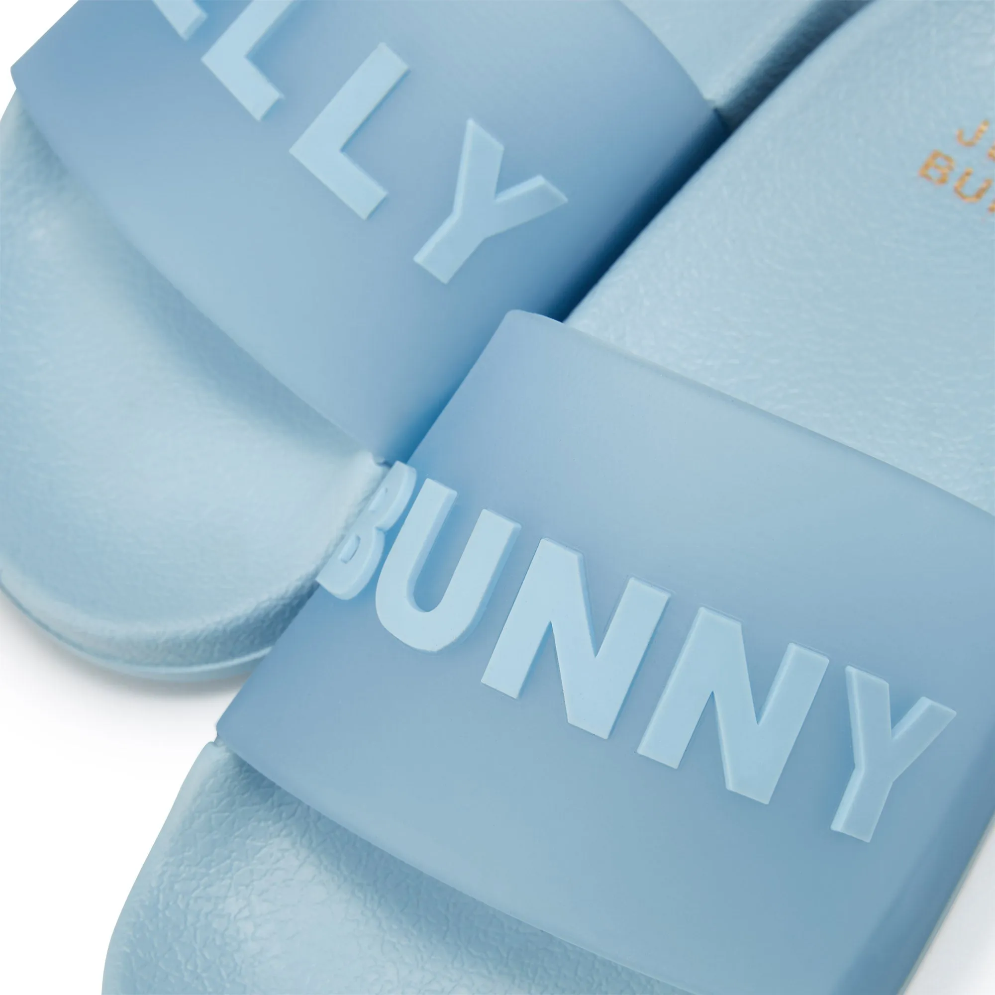 Mini Angelica JB Flat Slides Blue