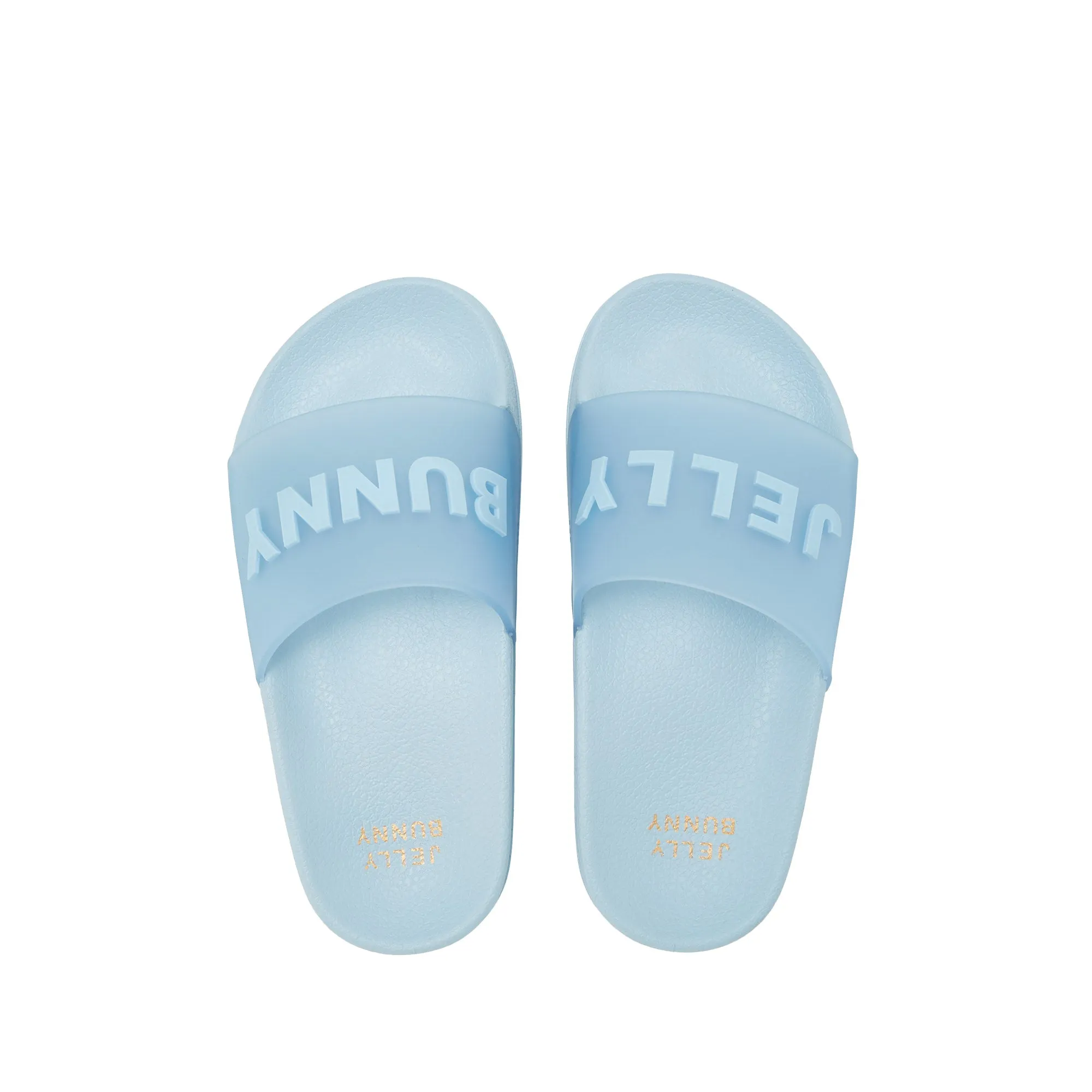 Mini Angelica JB Flat Slides Blue