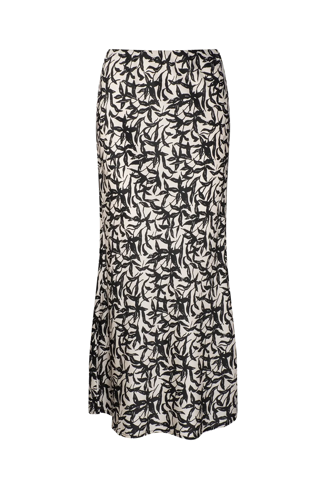 MIRABELLA BIAS SILK SKIRT-Blue
