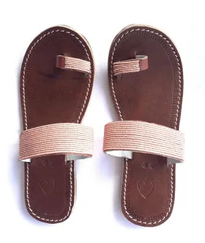 Mkali Dusty Rose Sandal