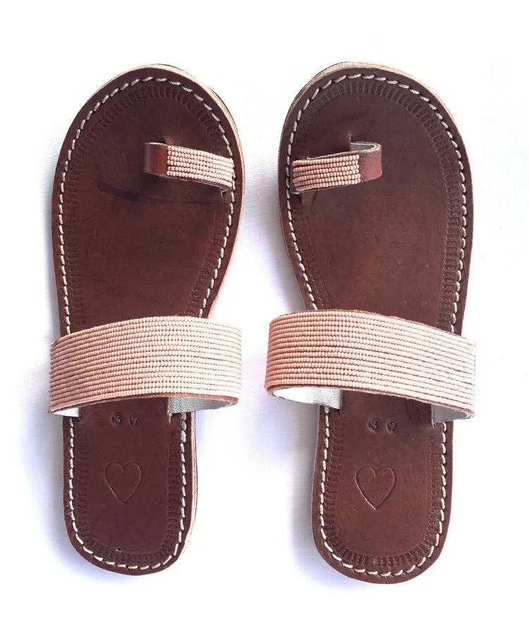Mkali Dusty Rose Sandal