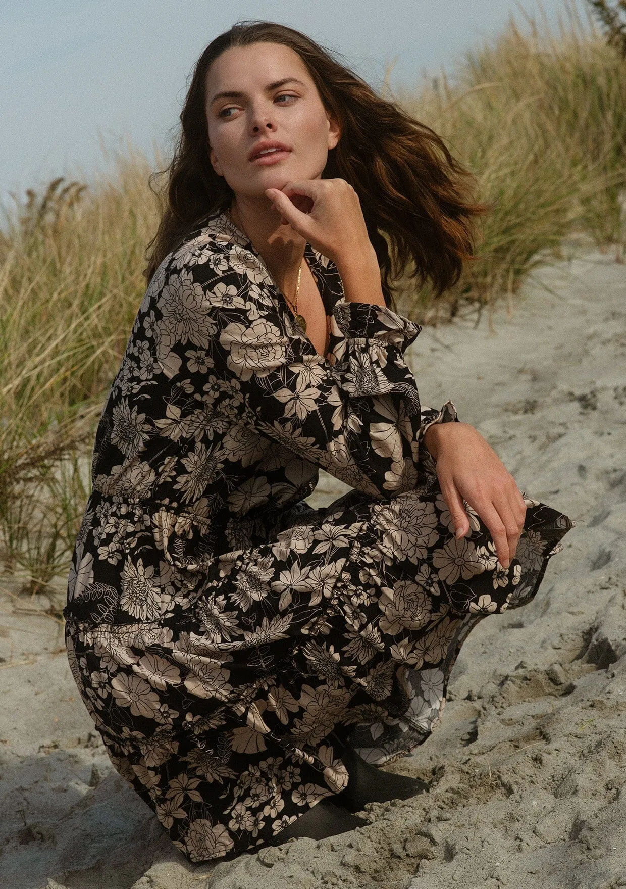 Mother Earth Floral Mini Dress
