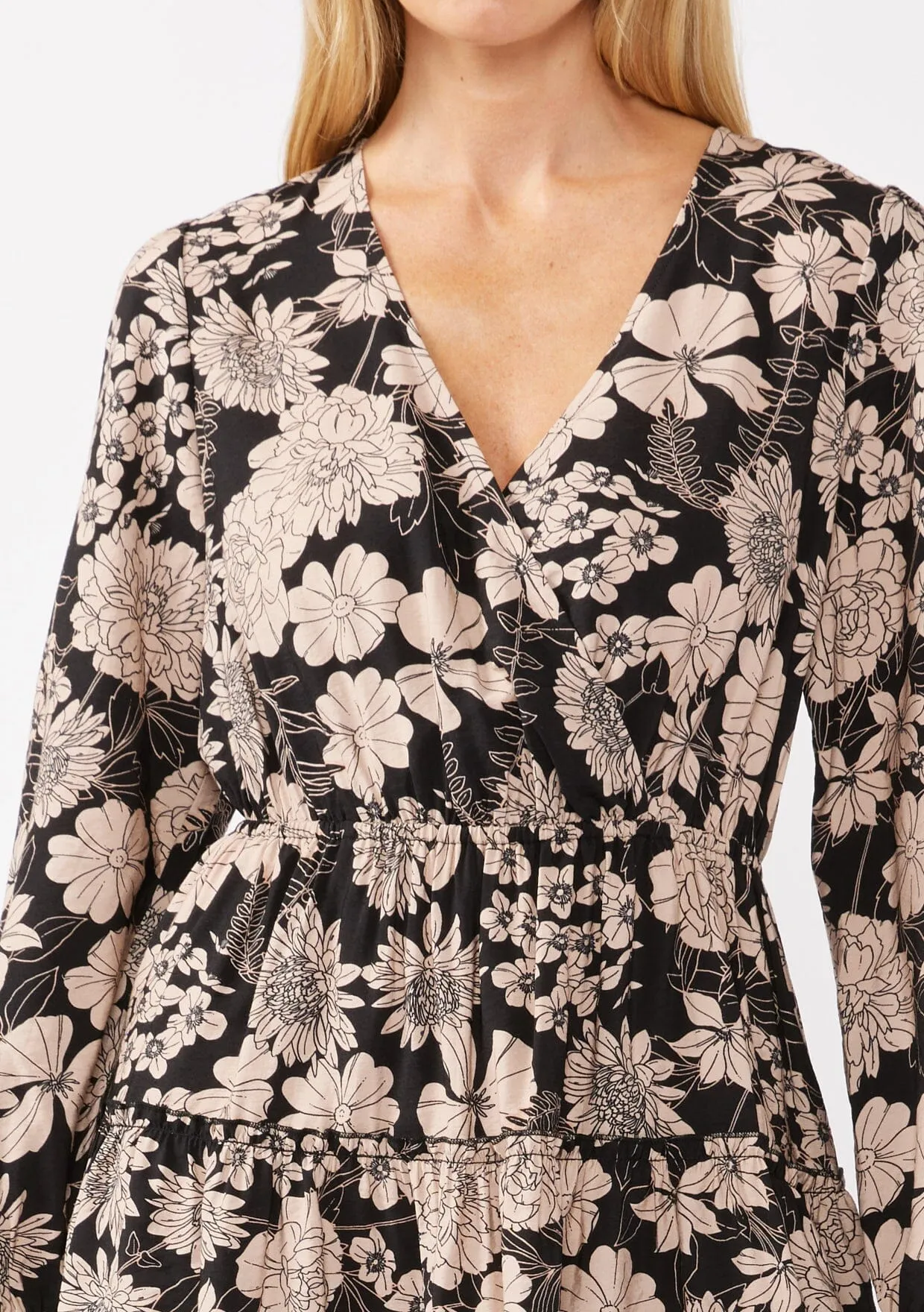 Mother Earth Floral Mini Dress