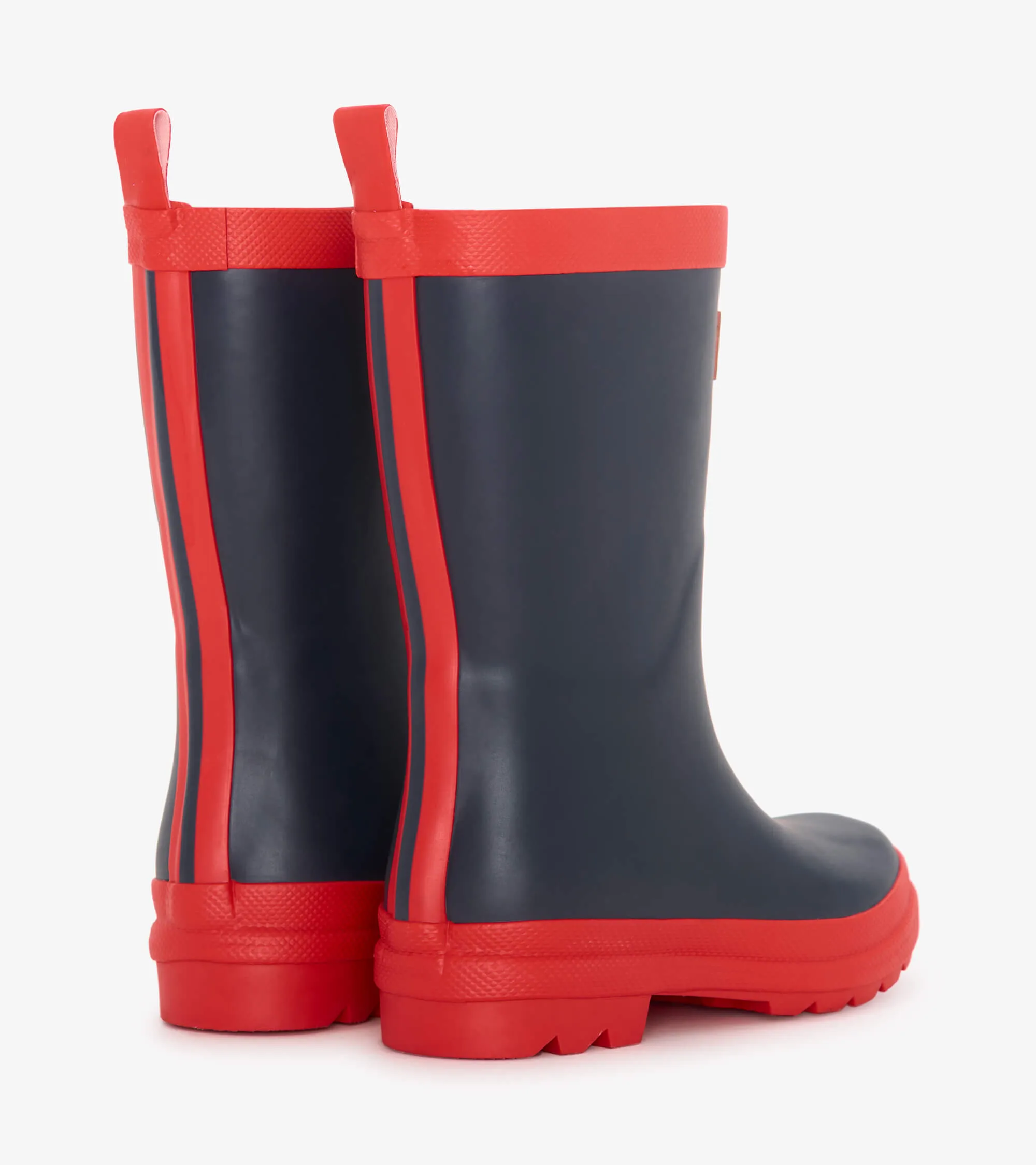 Navy Matte Rain Boots