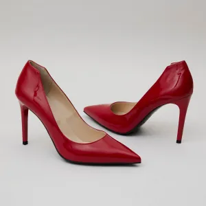 NeroGiardini Red Patent Leather Court Shoes