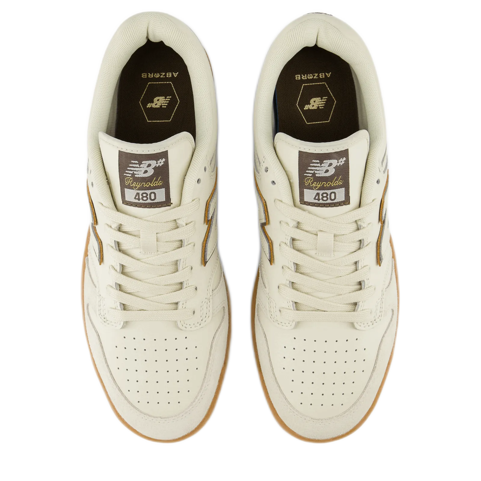 New Balance Numeric 480 - Reynolds White/Brown