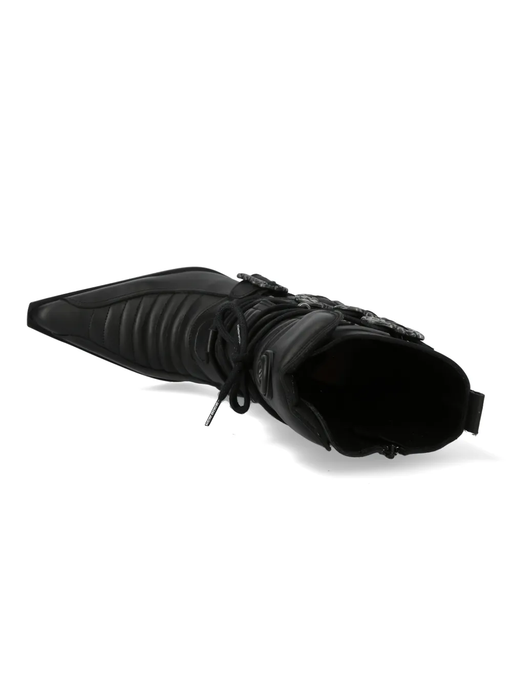 NEW ROCK Urban Gothic High-Heeled Lace-Up Boots