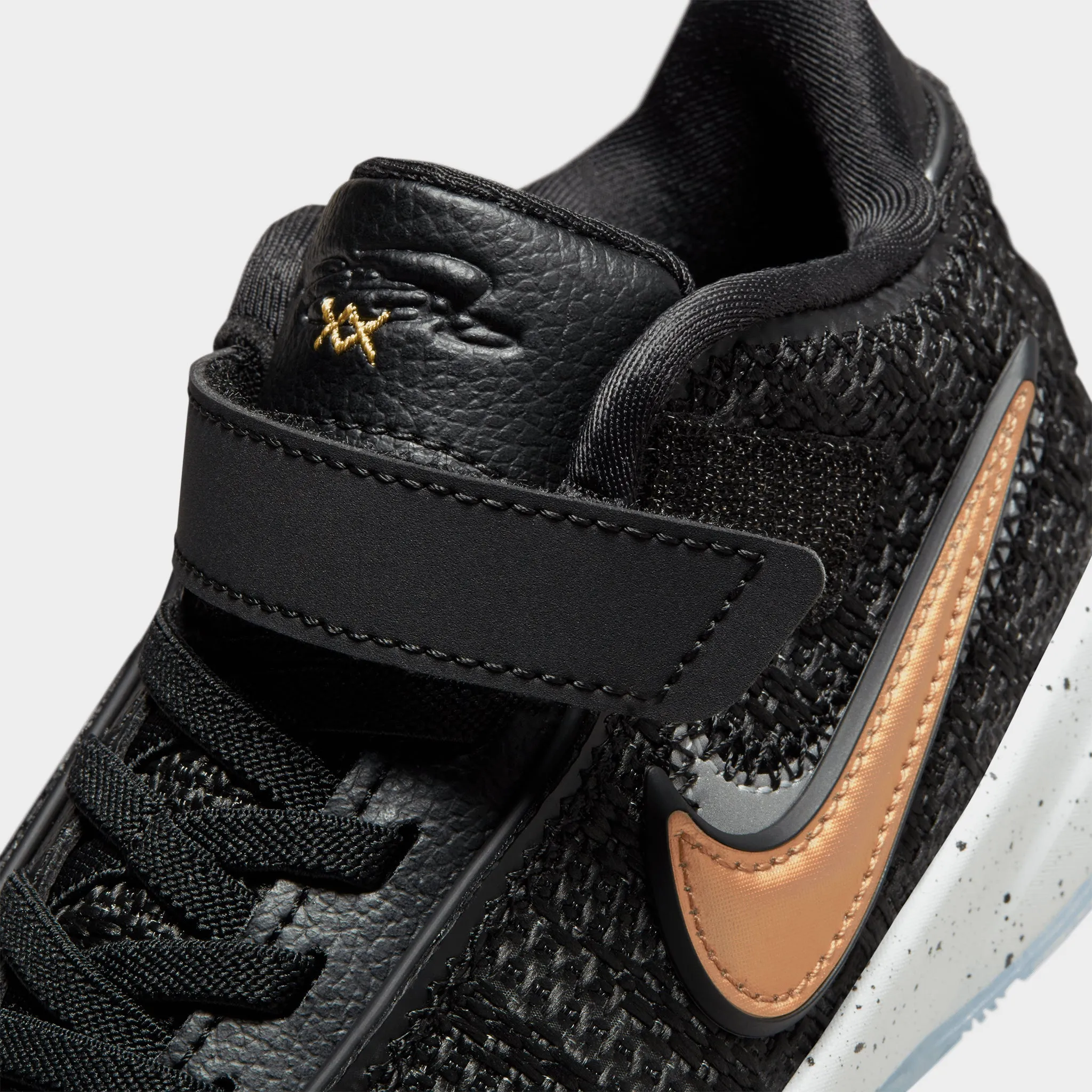 Nike LeBron 20 PS Black / Metallic Gold - White