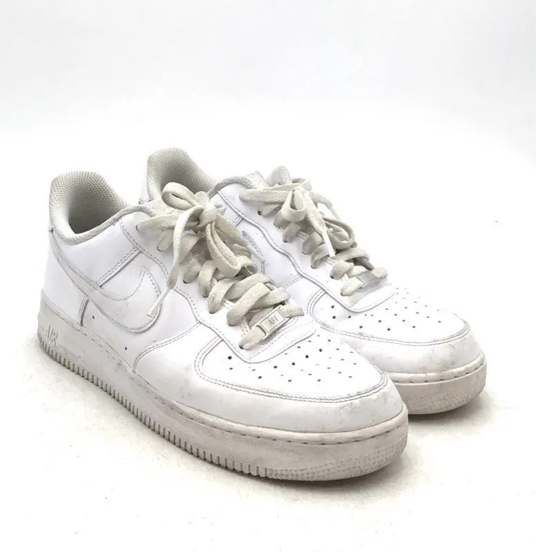 Nike Men's Air Force 1 '07 CW2288-111 White Low-Top Basketball Shoes - Size 10.5