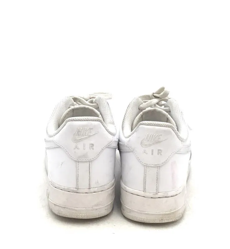 Nike Men's Air Force 1 '07 CW2288-111 White Low-Top Basketball Shoes - Size 10.5