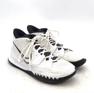 Nike Men's Kyrie 7 TB DA7767-100 White Mid Top Basketball Shoes - Size 9.5