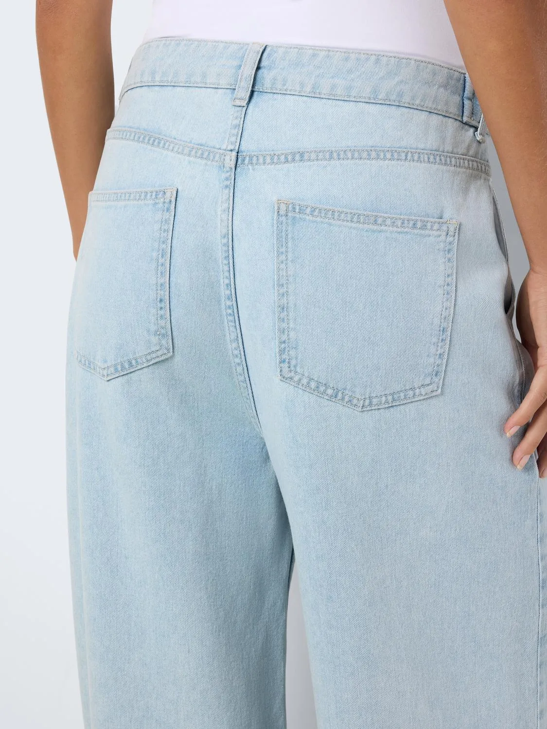 NMSEWA HW WIDE JEANS EN014LB SK