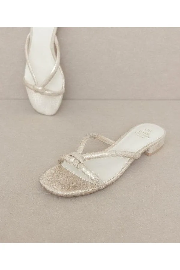 Oasis Society Ada - Delicate Knotted Flat Sandal