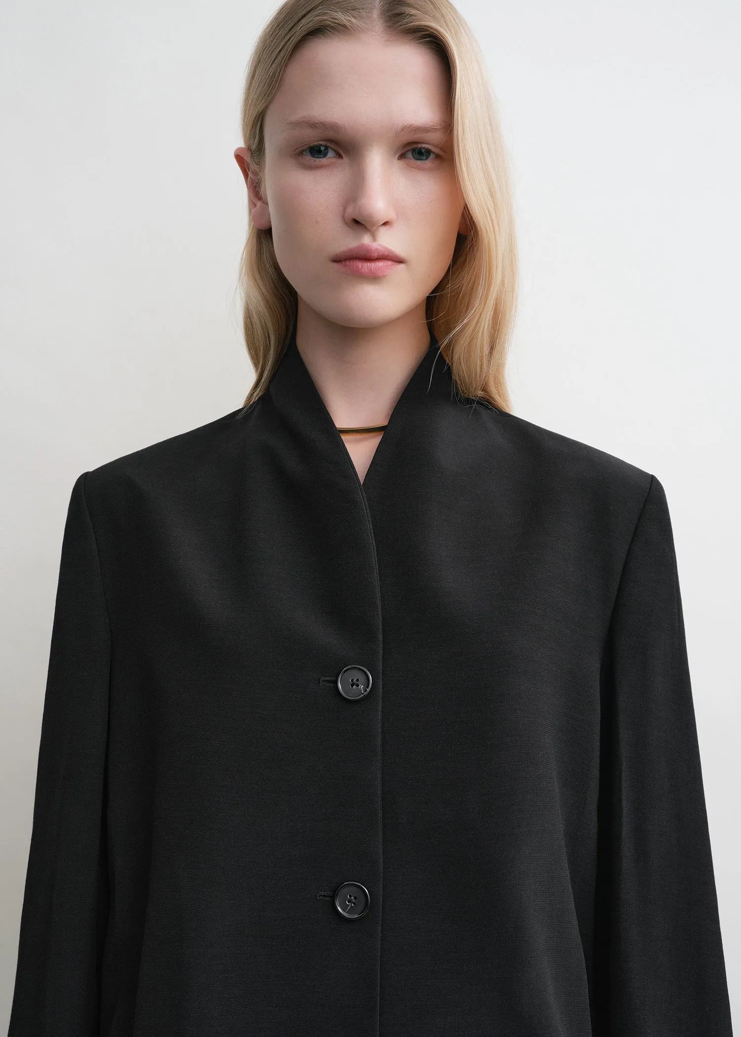 Overlay summer blazer black