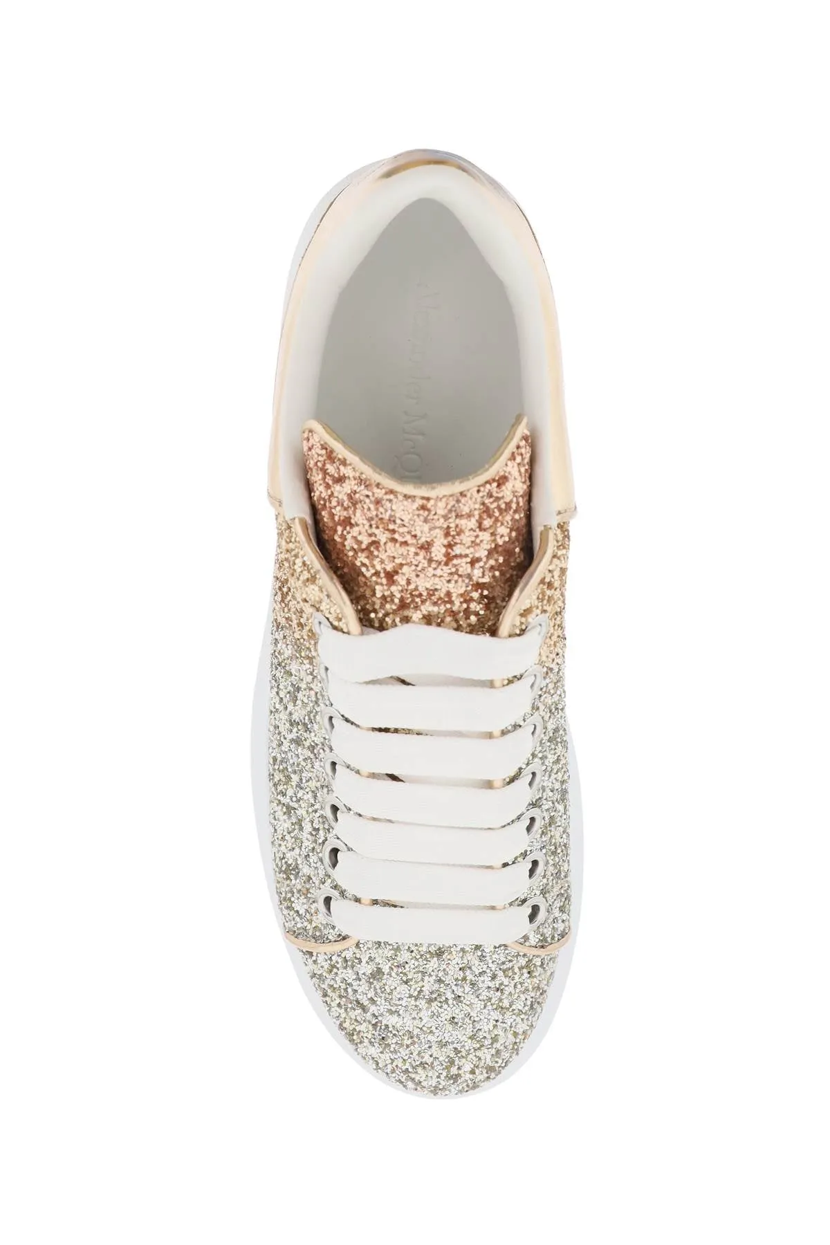 'oversize' sneakers with glitter