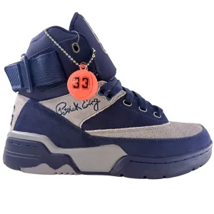 Patrick Ewing Athletics Men's 1EW90013-472 33 HI OG Navy Grey Basketball Shoes