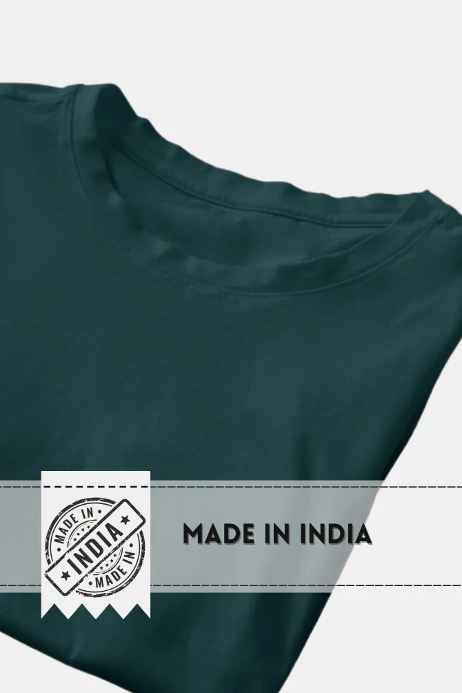 Petrol Blue Oversized T-shirt for women