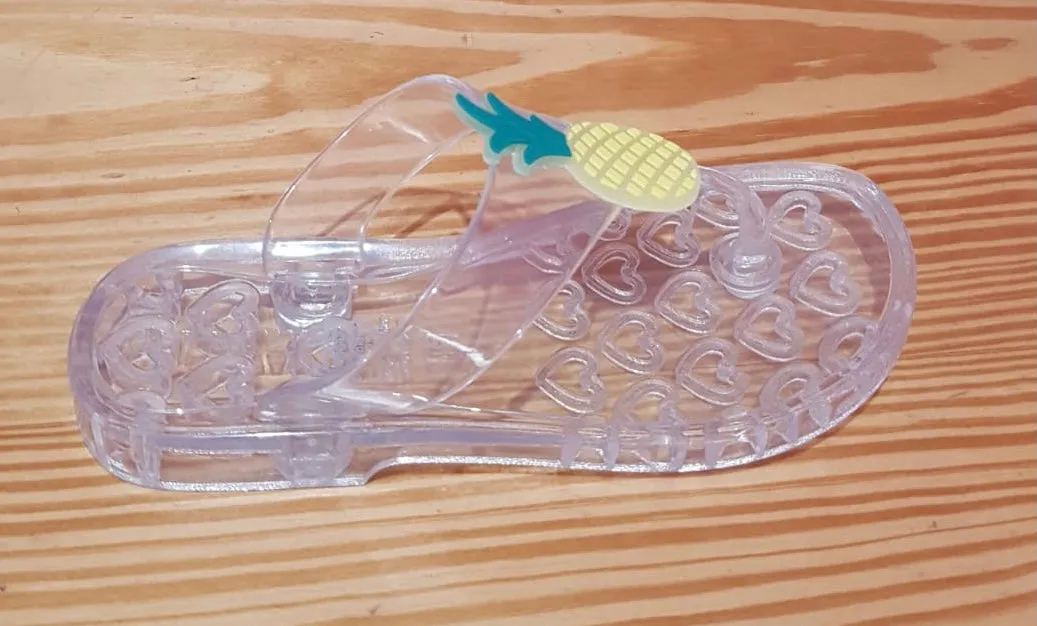 Pineapple Jelly Sandals