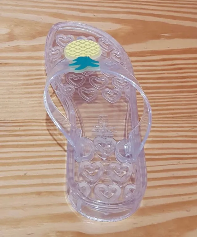 Pineapple Jelly Sandals