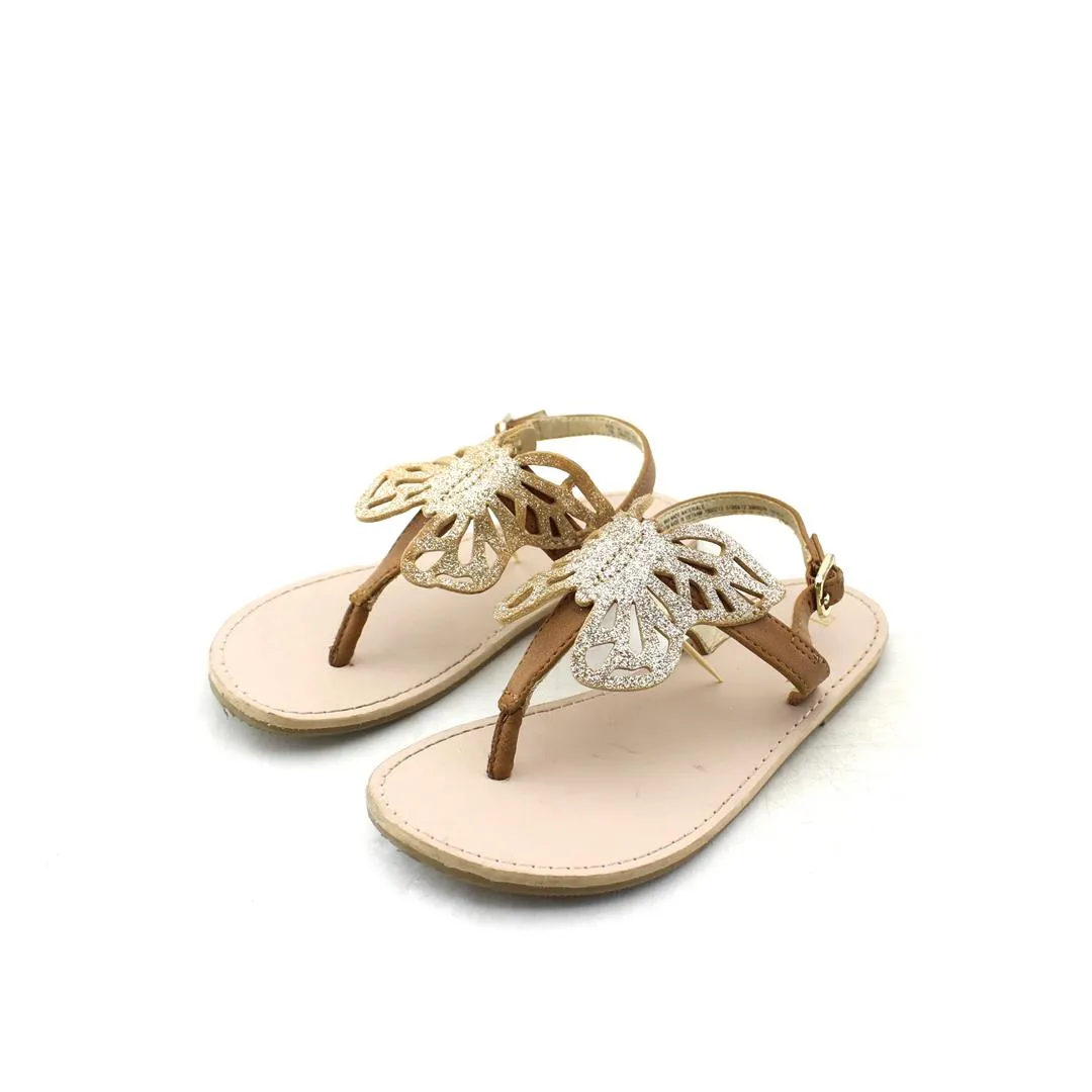 PLACE  GOLD GLITTER BUTTERFLY