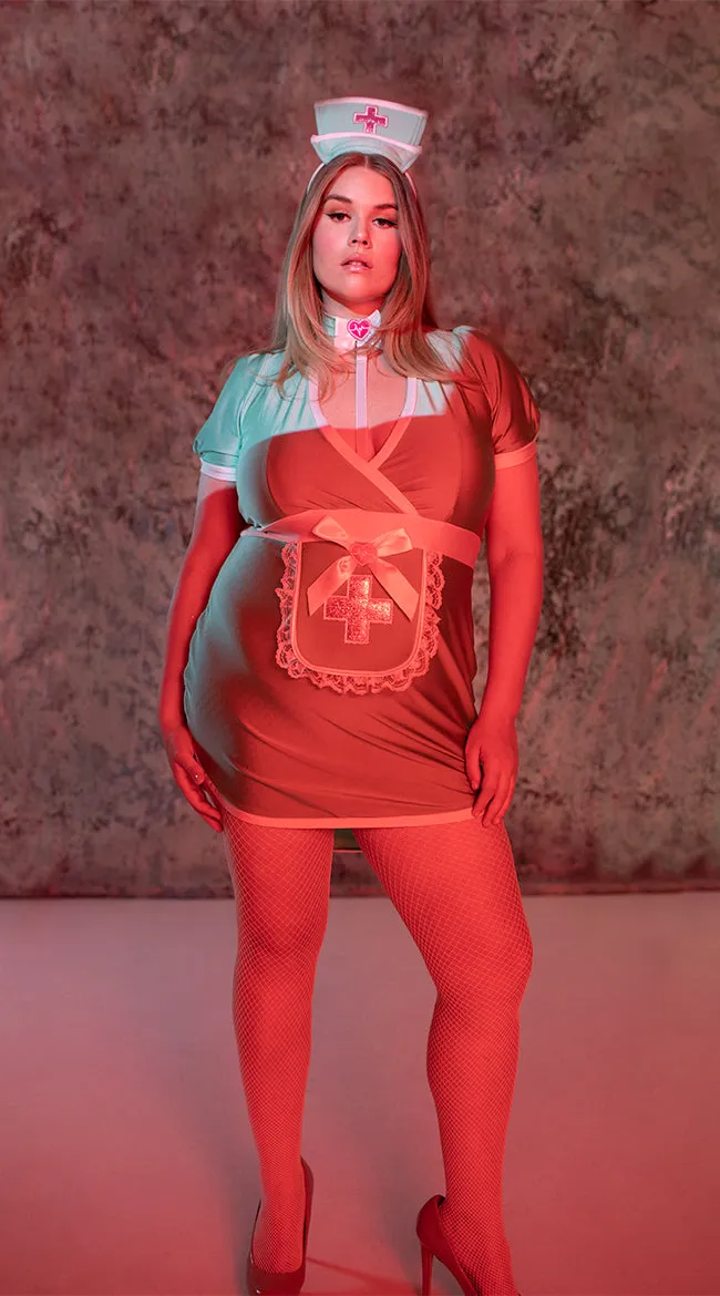 Plus Size Scrub You Down Costume