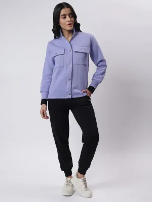 Pro Winter Purple Fleece Co-ord Set