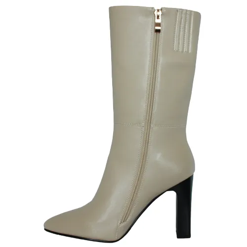 Redz Knee Boots - A1005 - Beige
