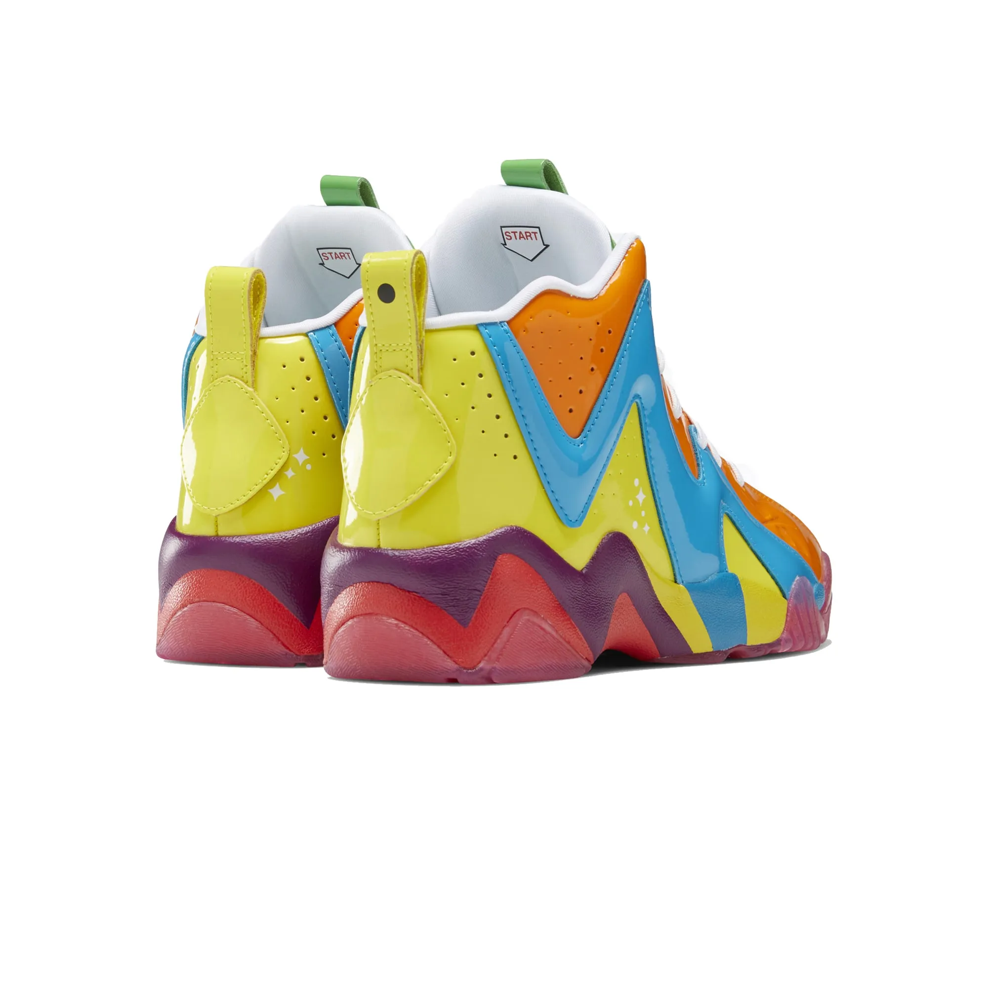 Reebok Mens Kamikaze II Shoes 'Candy Land'